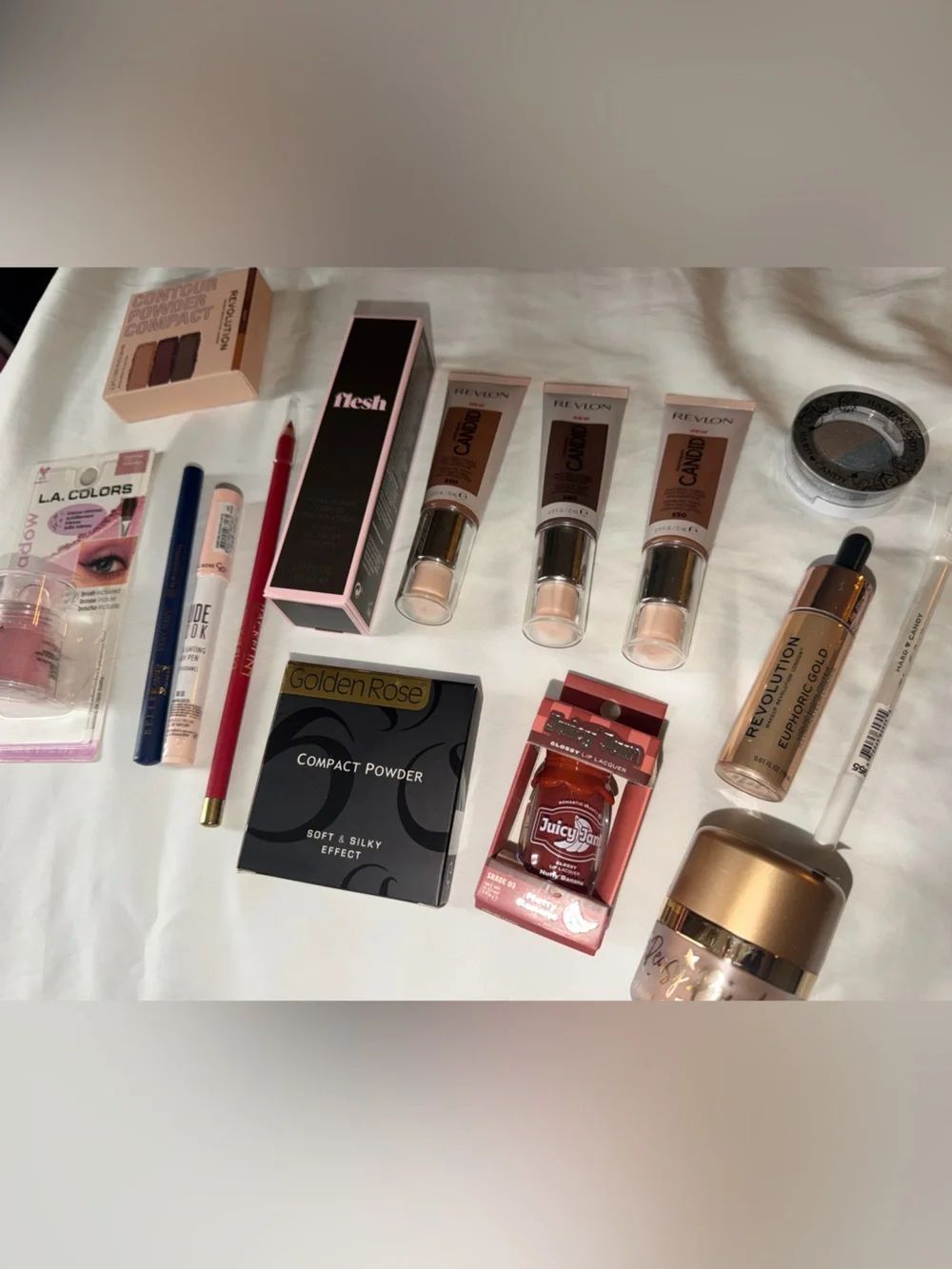 Dark skin complexion makeup lot beauty collection pressed powder foundation ++